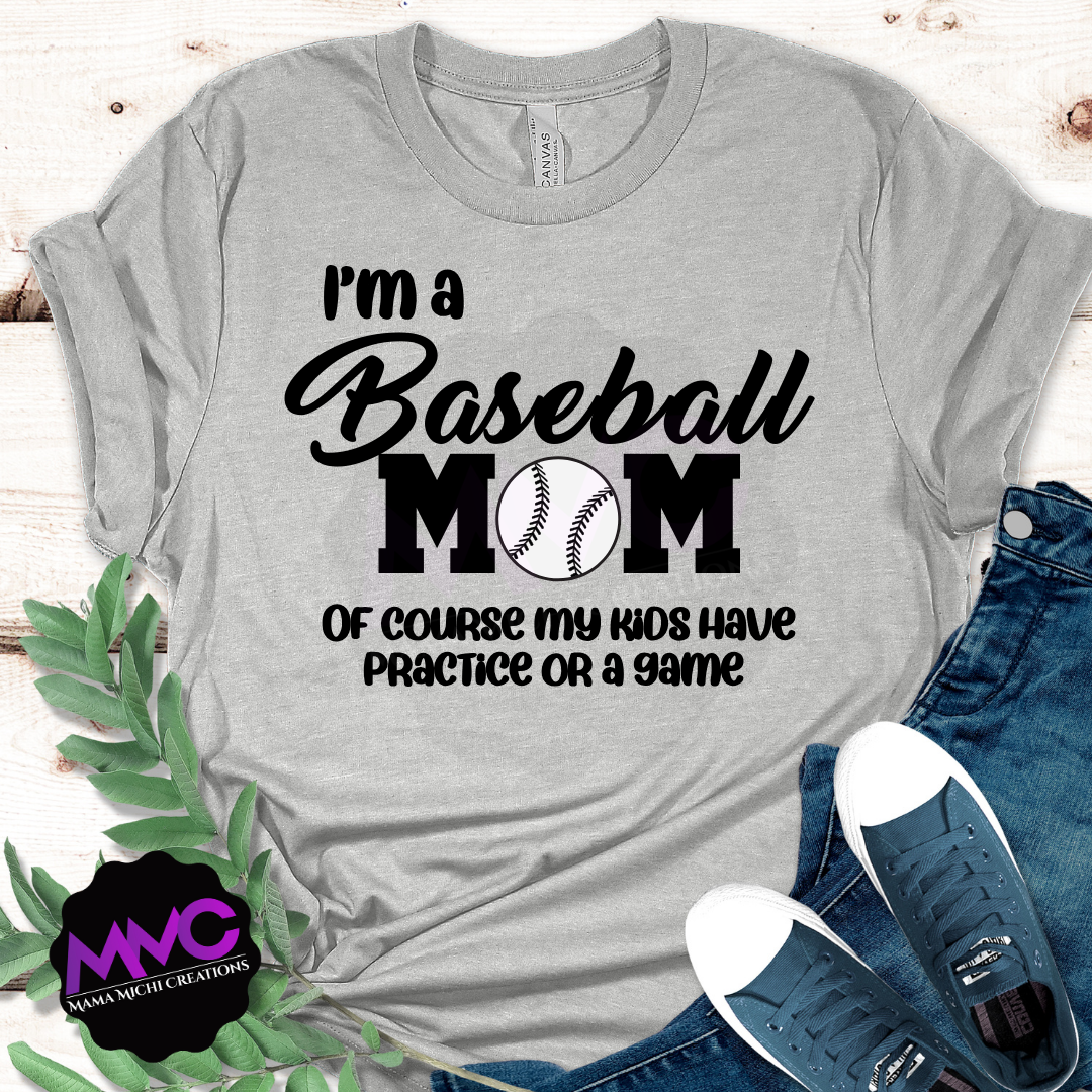 I'm a Baseball Mom