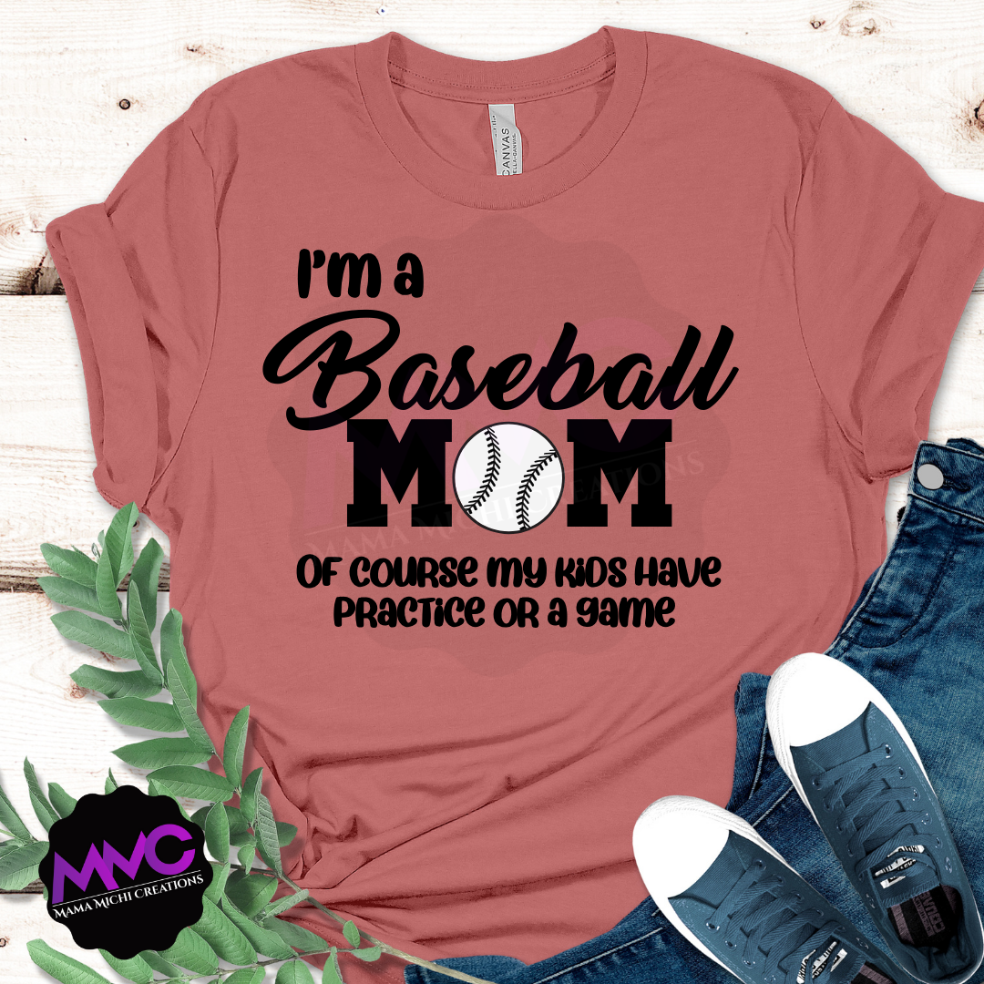 I'm a Baseball Mom