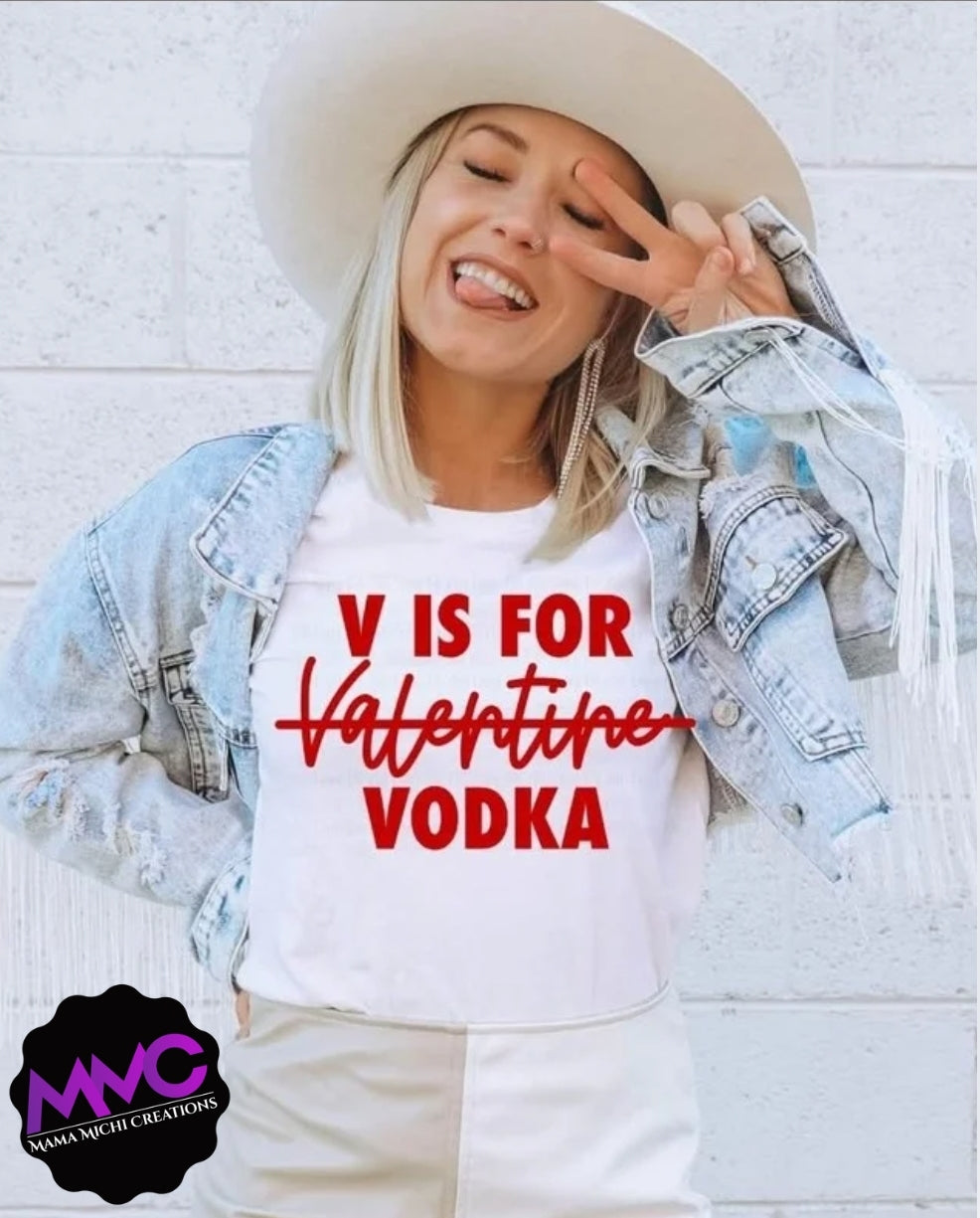 V is for Vodka